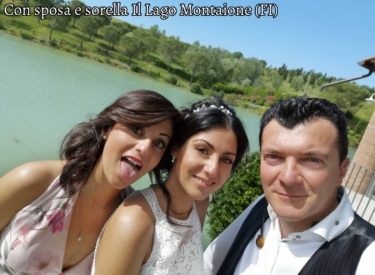 Con sposa e sorella Il Lago Montaione (FI)
