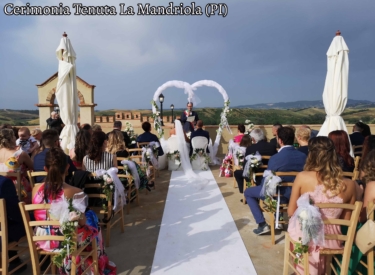 Cerimonia tenuta La Mandriola (PI)