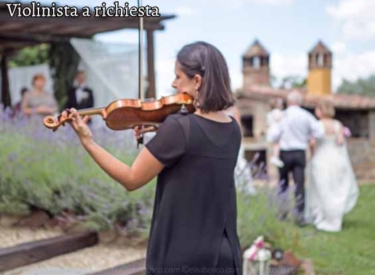 Violinista a richiesta