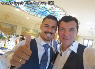 Con lo sposo Villa Cerreto (FI)