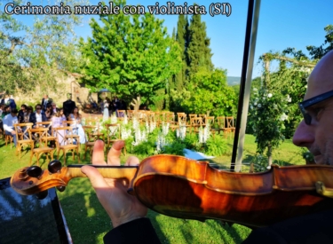 Cerimonia nuziale con violinista (SI)