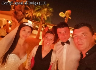Con gli sposi al Twiga (LU)