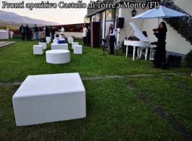 Pronti aperitivo Castello di Torre Monte (FI)