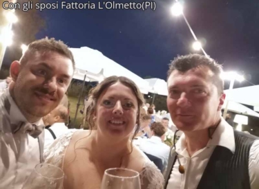 Con gli sposi Fattoria L'olmetto(PI)
